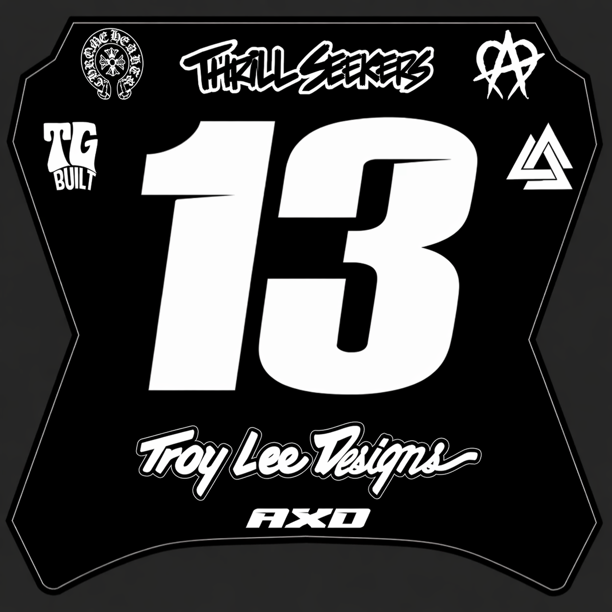 Yozma Front Plate Decal