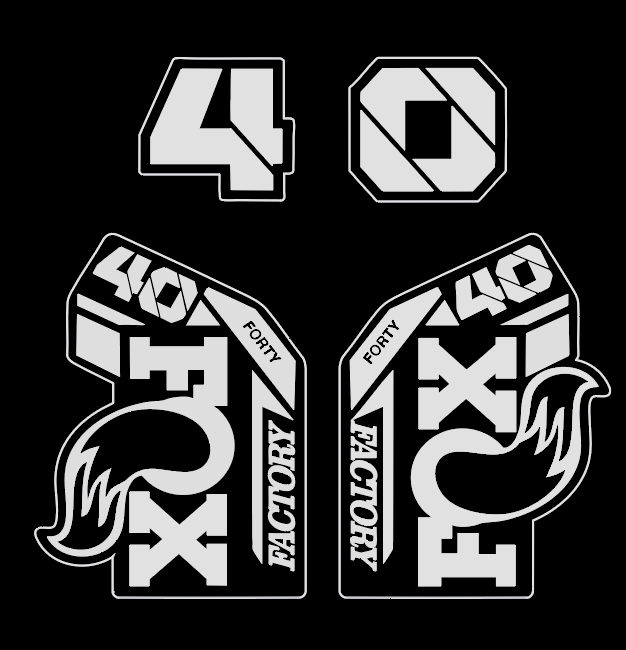 Fox 40 Decals